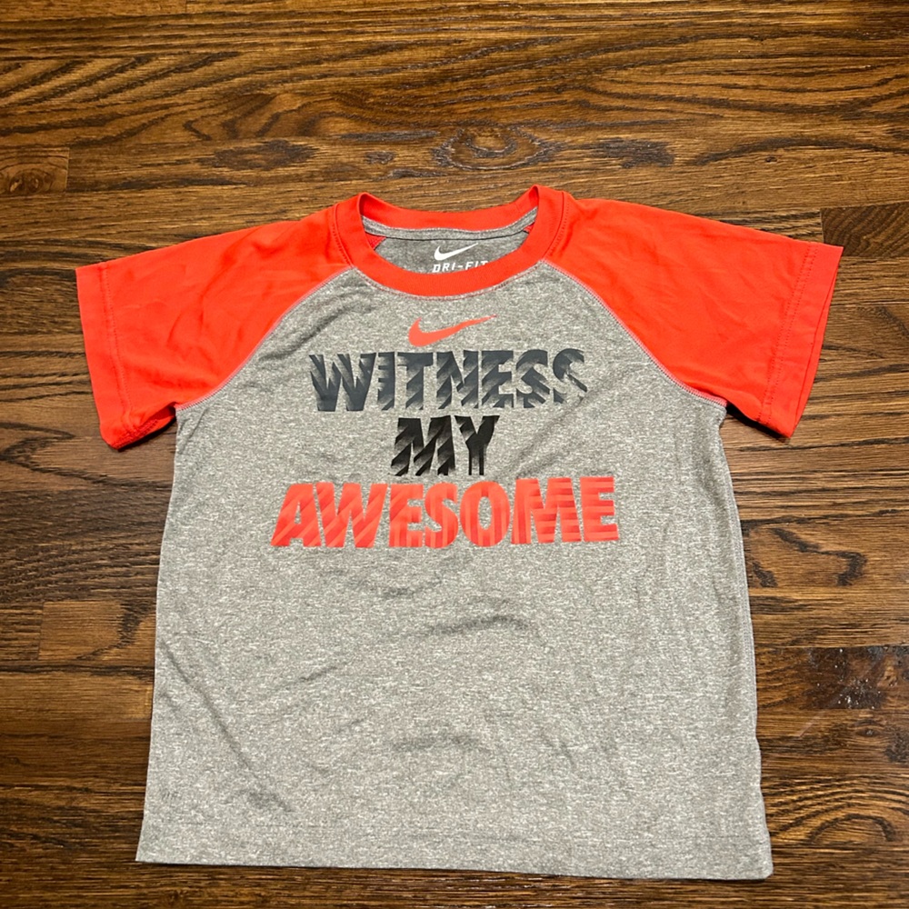 Nike Drifit T-shirt. Youth size 6